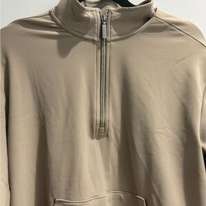 Skechers women’s  Beige Half-Zip Zip-Up pullover